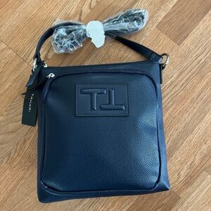 NWT Gorgeous and practical Tahari bag navy blue